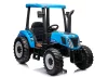 Akkumulátoros traktor A011 24V kék