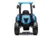 Akkumulátoros traktor A011 24V kék