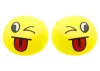 Puha labda Smiley Emoji labda Sárga 9cm