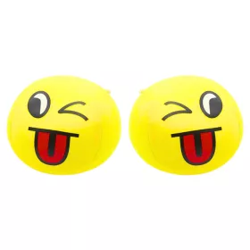 Puha labda Smiley Emoji labda Sárga 9cm