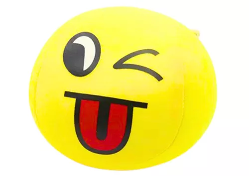 Puha labda Smiley Emoji labda Sárga 9cm