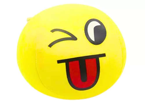 Puha labda Smiley Emoji labda Sárga 9cm