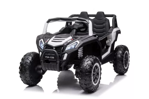 Akkumulátoros autó YSA036 fehér 4x4