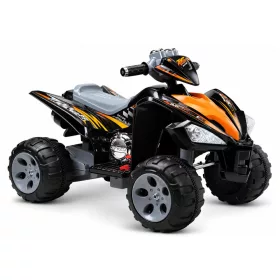 Közepes Quad Fekete - Elektromos Ride On Vehicle