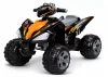 Közepes Quad Fekete - Elektromos Ride On Vehicle