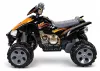 Közepes Quad Fekete - Elektromos Ride On Vehicle