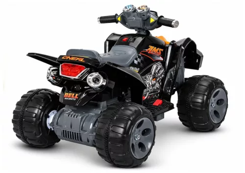 Közepes Quad Fekete - Elektromos Ride On Vehicle