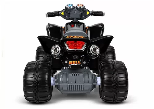 Közepes Quad Fekete - Elektromos Ride On Vehicle