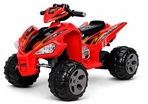 Közepes Quad Piros - Elektromos Ride-On jármű