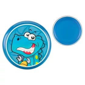 Repülő Korong Frizbi Dinoszauruszos Kék 20 Cm