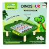 Mágneses Oktatótábla Dinoszaurusz Kirakós Pad Zöld