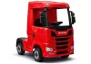 Scania 500R HL698 akkumulátoros autó, pirosra fényezve, 4x4