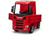 Scania 500R HL698 akkumulátoros autó, pirosra fényezve, 4x4