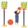 Adjustable Basketball Basket Frog Green 110cm
