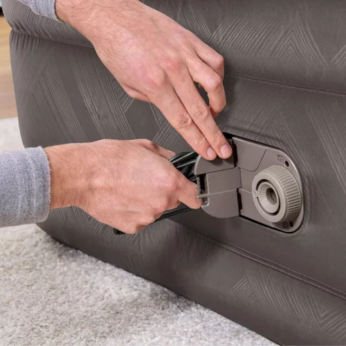 Dupla Felfújható Matrac Elektromos Pumpával 203x152 cm Bestway 69050