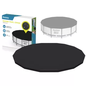   Fedett medencetakaró 427 cm-es keretes medencéhez Bestway 58248