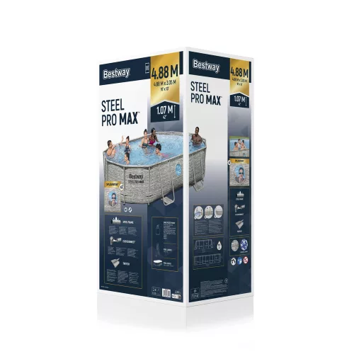 Vázas medence 427 x 250 x 100 cm Bestway 56946