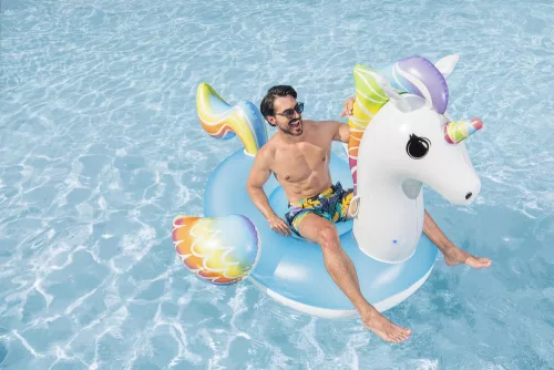 Inflatable Unicorn 224 x 164 cm Bestway 41113