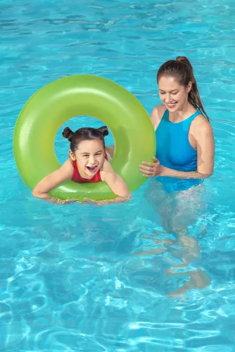 Felfújható úszógumi zöld 76 cm Bestway 36024