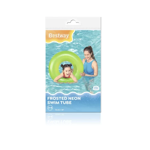 Felfújható úszógumi zöld 76 cm Bestway 36024