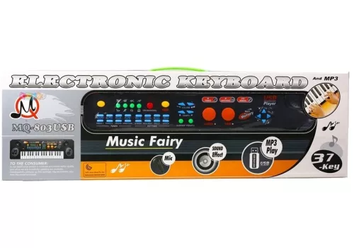 Billentyűzet mikrofonnal Multifunkcionális Oktatójáték