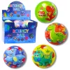 Pattogó labda gyúró hablabda dinoszauruszok színes 10cm