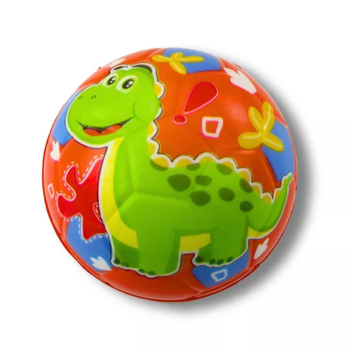 Pattogó labda gyúró hablabda dinoszauruszok színes 10cm