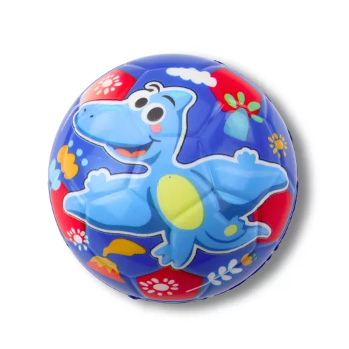 Pattogó labda gyúró hablabda dinoszauruszok színes 10cm