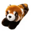 Plüss vörös panda kabala kulcstartó karabiner 13cm