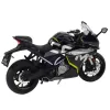 Sport Motorkerékpár Fém Lámpák Hangok Fekete 250 SR 1:12