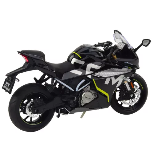 Sport Motorkerékpár Fém Lámpák Hangok Fekete 250 SR 1:12