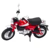 Motorkerékpár Retro Klasszikus Fém Lámpák Piros 1:12