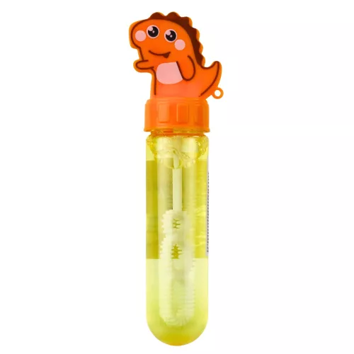 Dinoszaurusz szappanbuborékok 3 lyukú mix színek 30ml