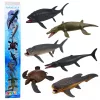 Minifigura szett Őskori tengeri élőlények 6-9 cm 6 db