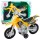 Motocross terepjáró lámpák sárgán hangzanak