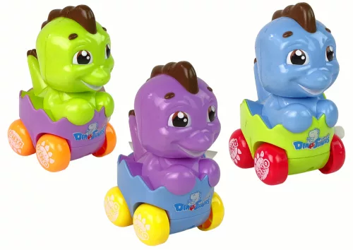 Színes dinoszaurusz a felhúzott tojásban