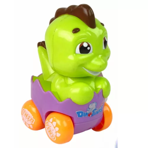 Színes dinoszaurusz a felhúzott tojásban