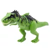 Dinoszaurusz szett kis figurákkal, mozgó hangokkal, zöld színben