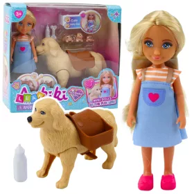 Ankiki Mini Baba Táskával és Kölyökkutyák Csontjával