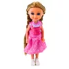 Mini baba hosszú hajjal és ruhával 15 cm-es mix