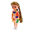 Mini baba hosszú hajjal és ruhával 15 cm-es mix