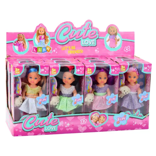 Mini Baba Ruhában Szett Diák Mix 12cm