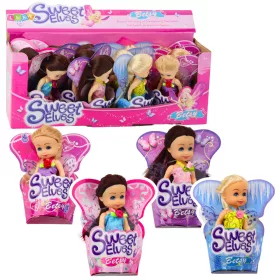 Mini Baba Tündér Manó Kék Lila Rózsaszín Mix 11.5cm