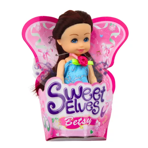 Mini Baba Tündér Manó Kék Lila Rózsaszín Mix 11.5cm