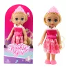 Mini Hercegnő Baba Koronával Díszített Ruha 17cm Mix