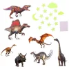 Fluoreszkáló dinoszaurusz csillagok világító fali matricák