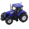 Mezőgazdasági traktor mezőgazdasági lámpák kéken szólnak 1:36