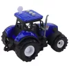 Mezőgazdasági traktor mezőgazdasági lámpák kéken szólnak 1:36