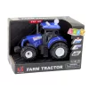Mezőgazdasági traktor mezőgazdasági lámpák kéken szólnak 1:36