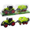 Traktor traktor mezőgazdasági bálázó szénabálázó zöld készlet